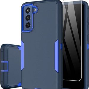 Samsung Galaxy S21 FE 5G Case, and Glass Screen Protector